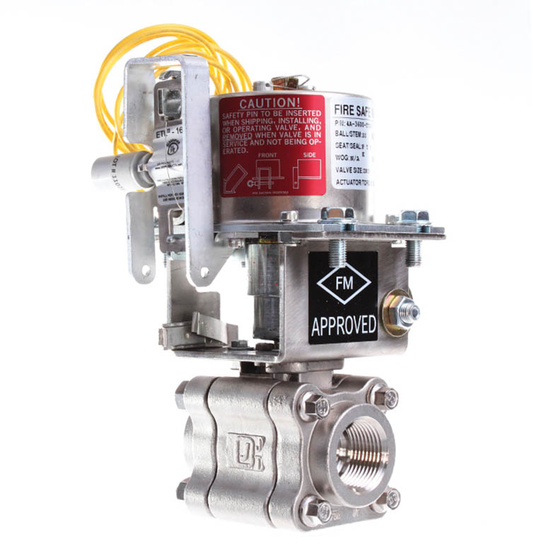 FM Fire-Safe Emergency Shutdown Protection for Fuel, Oil, Gas