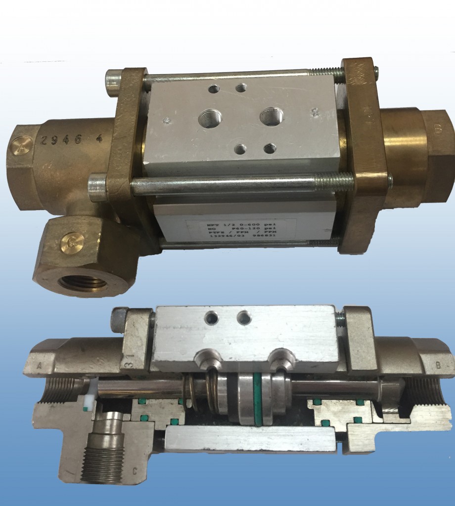High Pressure Coaxial valve