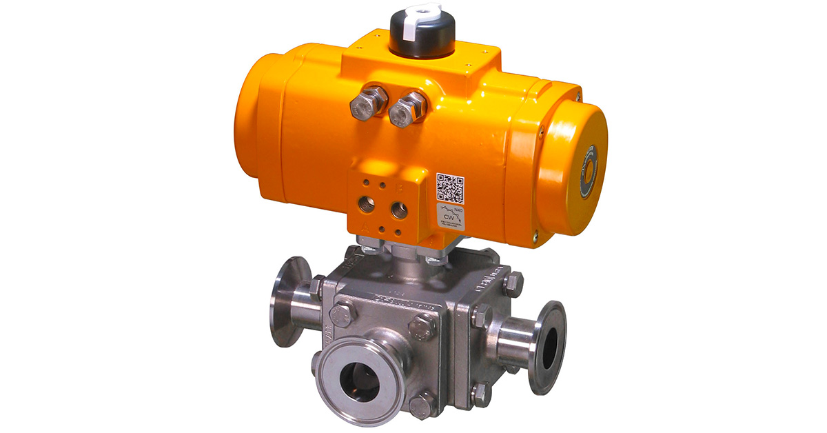 Diverter Ball Valve for Flavor and Fragrance Application