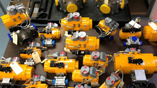 Sanitary Valves for Fragrance Encapsulation Skid