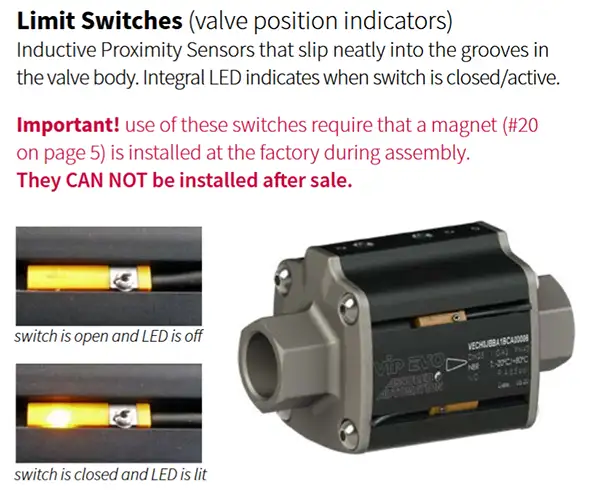 VIP-EVO High-Pressure Coaxial Valves 