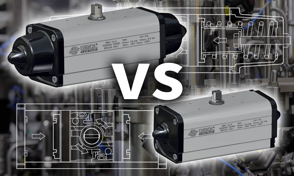 Double-Acting vs. Spring Return Actuators—How to Choose the Right One