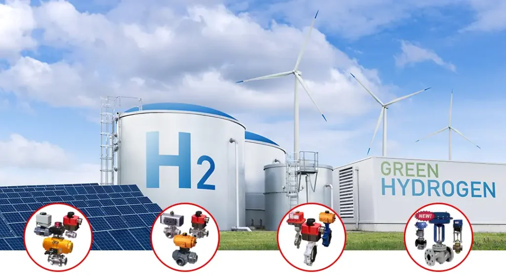 Automated valves for renewable energy applications