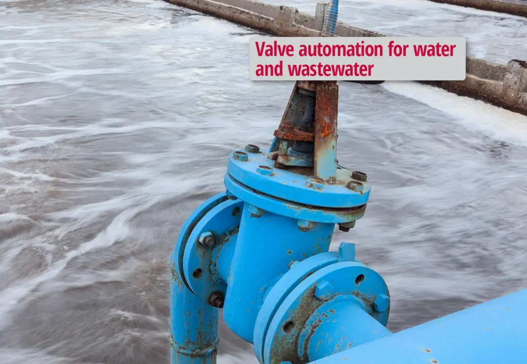 valve automation for water and wastewater infrastructure